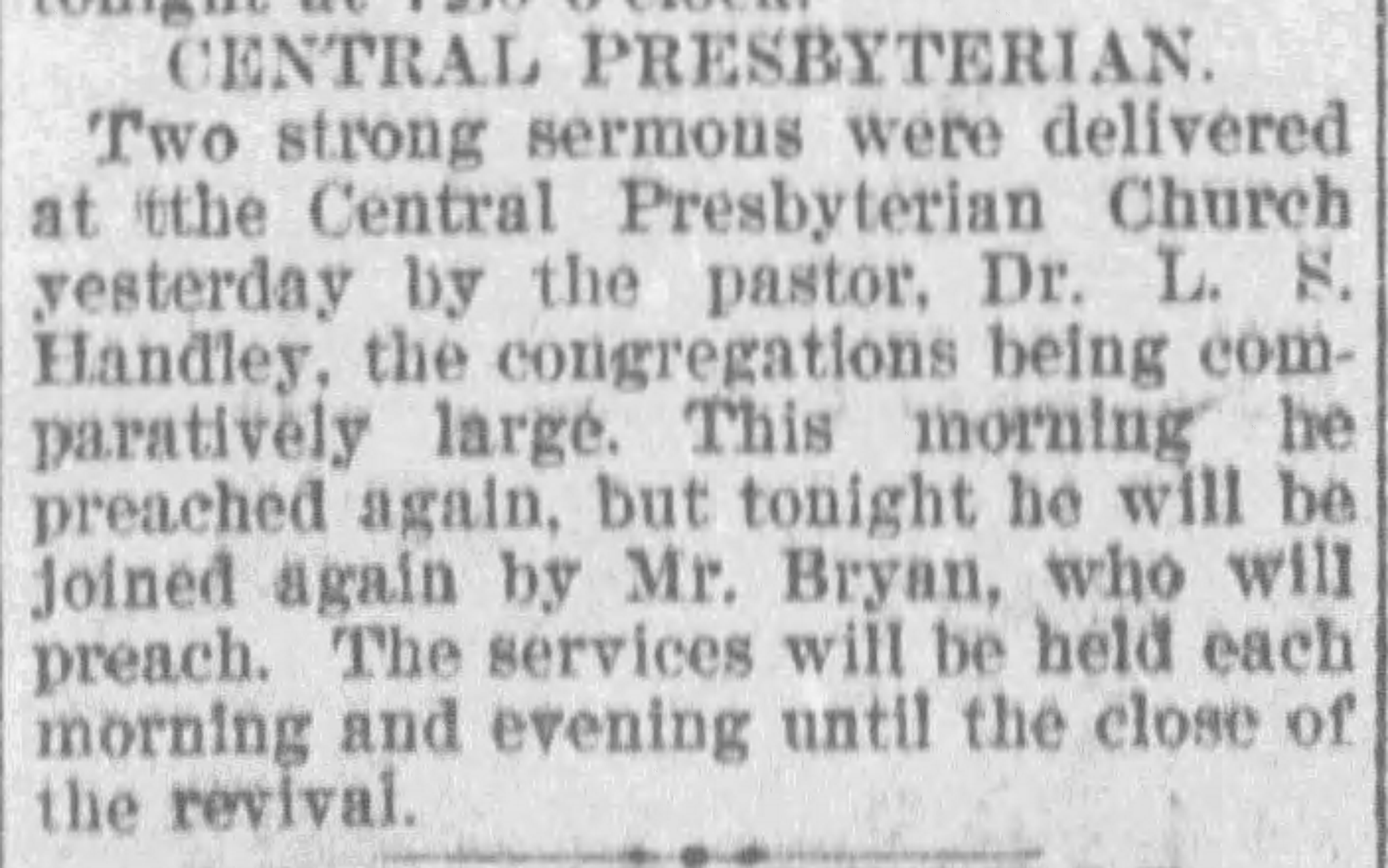 Central Presbyterian